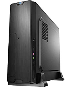 KEIAN 300wSFX電源内蔵 MicroATX/ITX対応スリムPCケース KX-M01(中古品)