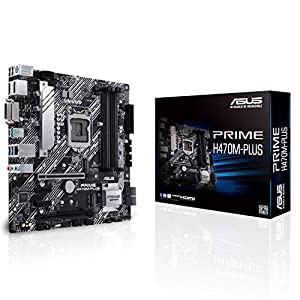 ASUS INTEL H470 搭載 LGA1200 対応 マザーボード PRIME H470M-PLUS 【 MicroATX 】(中古品)