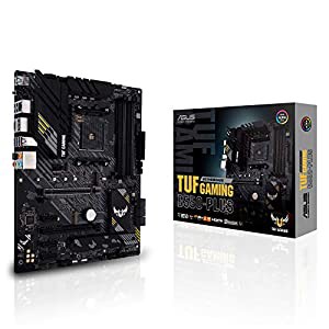 ASUS AMD B550 搭載 AM4 対応 マザーボード TUF GAMING B550-PLUS 【ATX】(中古品)