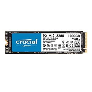 Crucial SSD P2シリーズ 1TB M.2 NVMe接続 正規代理店保証品 CT1000P2SSD8JP 5年保証(中古品)