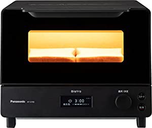 パナソニック トースター オーブントースター ビストロ 8段階温度調節 オーブン調理 焼き芋 NT-D700-K(中古品)