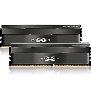 シリコンパワー デスクトップPC用メモリ DDR4-3200 (PC4-25600) Gaming X-Power Zenith 8GB×2枚 (16GB) SP016GXLZU320BDC(中古 