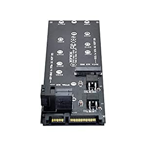 NFHK SFF-8643 - U2 キット NGFF M-Key - HD Mini SAS NVME PCIe SSD SATA アダプター マザーボード用(中古品)