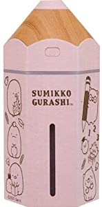 すみっコぐらし すみっコのおべんきょう ペンシル型加湿器 【ピンク】 単品 プライズ(中古品)