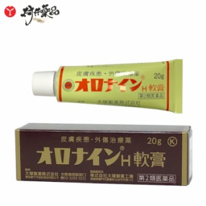 【第2類医薬品】 オロナイン H 軟膏 20g  皮膚疾患 外傷治療薬 化膿性疾患用薬 大塚製薬