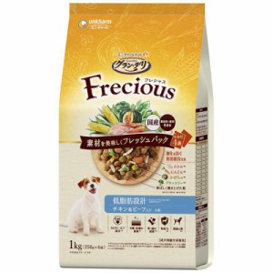  【ケース販売】 ユニチャーム 犬 ドライ グラン・デリ Freciousアダルト低脂肪チキン&ビーフ 1kg (×8セット) 