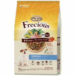  ユニチャーム 犬 ドライ グラン・デリ Freciousアダルト低脂肪チキン&ビーフ 2kg 