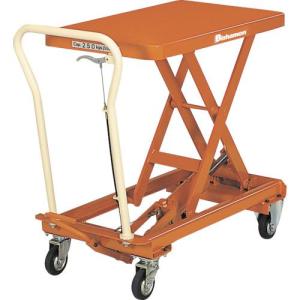 トラスコ TRUSCO オレンジブック ワークテーブルリフト 手動 足踏式 250kg 500×800mm HLFWA-S250 115-8235 トラスコ TRUSCO オレンジブック ローハイシステム リフター 手動