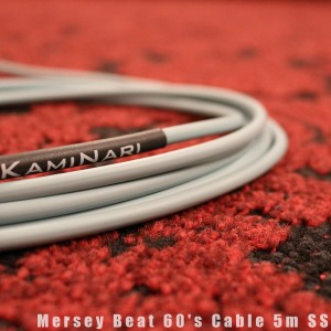 KAMINARI GUITARS（カミナリギターズ）Mersey Beat 60's Cable K-MC5SS[ギター&ベース用ケーブル](5M/SS)