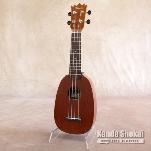 Ohana Ukuleles ( オハナウクレレ ) TPK-25G, "Sopranino", Pineapple, All Solid Mahogany, Gloss