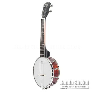 Ohana Banjo Uke, 8” REMO Head, Mahogany Back & Sides, Close-back, Gloss Finish TK-120BUC(G)