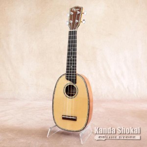 Ohana Ukuleles ( オハナウクレレ ) PK-70G, Pineapple, Solid Spruce Top, Solid Mahogany Back & Sides, Gloss