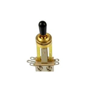 Allparts ( オールパーツ ) EP-4367-002 Switchcraft Gold Toggle Switch [1004]