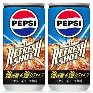 【セール】「60本」ペプシ　リフレッシュショット　缶　200ml ×30本×2箱　サントリー