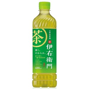 【セール】「24本」緑茶　伊右衛門　600ml ×24本×1箱　サントリー　お茶