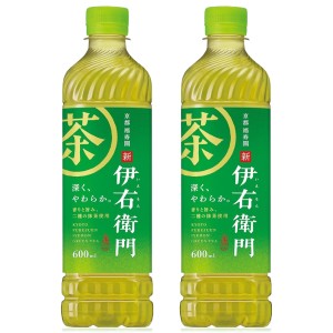 【セール】「48本」緑茶　伊右衛門　600ml ×24本×2箱　サントリー　お茶