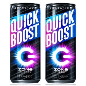 【セール】「60本」ZONe　QUICK　BOOST　缶　240ml ×30本×2箱　サントリー　ゾーン　クイックブースト