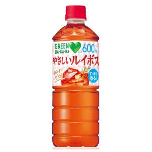 【セール】「24本」やさしいルイボス　600ml ×24本×1箱　サントリー　グリーンダカラ　GREEN DA・KA・RA