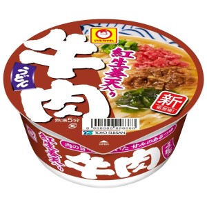 【セール】「12個」紅生姜天入り牛肉うどん　87g ×12個×1箱　東洋水産　マルちゃん