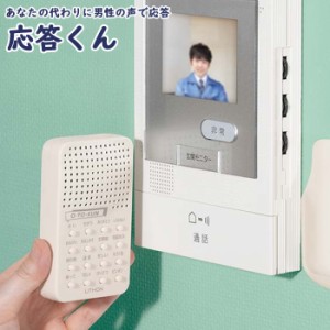 応答くん　KSVC-001W　ライソン　LITHON　防犯　押し売り　セールス　勧誘　迷惑電話　詐欺電話　不審者　撃退　女性の一人暮らし　高齢