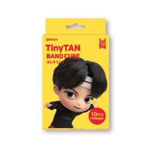 BTS 公式グッズ jin ジン TinyTAN 絆創膏 バンタン ばんそうこう バンドエイド 防弾少年団 公式 グッズ 正規品 公式ライセンス 10枚入り 