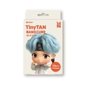 BTS 公式グッズ suga シュガ TinyTAN 絆創膏 バンタン ばんそうこう バンドエイド 防弾少年団 公式 グッズ 正規品 公式ライセンス 10枚入