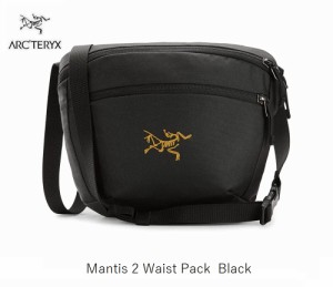 アークテリクス ボディバッグ ARCTERYX ウエストパック Mantis 2 Waistpack マンティス ロゴ メンズ レディース ユニセックス 軽量 ブラ