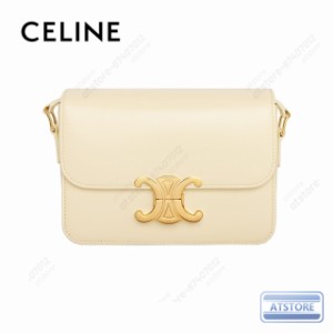 CELINE セリーヌ celine ハンドバッグ ティーン トリオンフ シャイニーカーフスキン バッグ  ブランド レディース バッグ