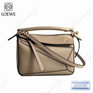 LOEWE ロエベ loewe レザー ショルダーバッグ 2WAY トートバッグ ミニ PUZZLE 新品 ハンドバッグ パズル パズルバッグ ブランド レディー