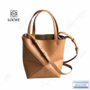 LOEWE ロエベ loewe パズルフォルド トート ミニ（シャイニーカーフ）puzzle fold bag ブランド レディース バッグ 2024新作