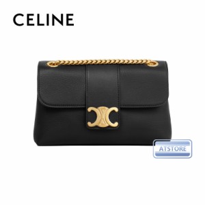 「数量限定」CELINE セリーヌ celine スモール カバ ハンドバッグ ティーン  ヴィクトワール バッグ   サプルカーフスキン ブラック  ブ