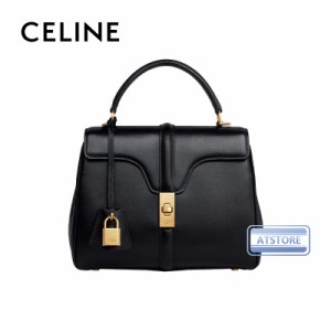 CELINE セリーヌ celine スモール 16（セーズ） バッグ / サテンドカーフスキン  ブラック  レディース 送料無料  ファッション