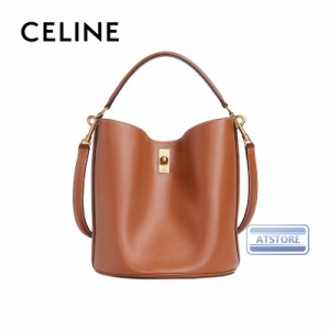 「１点限定」CELINE セリーヌ celine バケット16（セーズ）バッグ / スムースカーフスキン  タン レディース 送料無料  ファッション