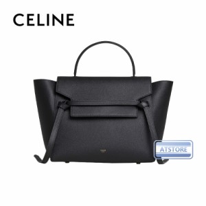 CELINE セリーヌ celine ベルトバッグ ミニ / グレインドカーフスキン ブラック レディース 送料無料  ファッション