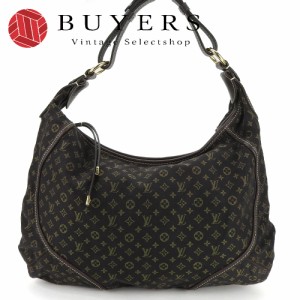 中古 ルイ・ヴィトン ショルダーバッグ マノンMM M95619 モノグラムミニラン エベヌ レディース 女性 LOUIS VUITTON