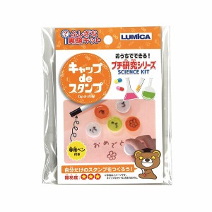 実験キット キャップdeスタンプ おもちゃ 玩具 オモチャ お風呂 遊ぶ 楽しい シール キーホルダー パーティー プレゼント ゲーム スポー