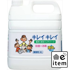 業務用キレイキレイ ハンドソープ ４Ｌ 日用品 お風呂・洗面用品 ハンドソープ 生活雑貨 消耗品 おしゃれ かわいい シンプル 便利 流行 