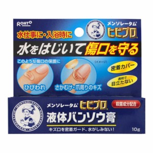 ■ポスト投函■ [ロート製薬] メンソレータム ヒビプロ 液体バンソウ膏 10g