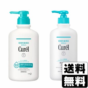 [花王]キュレル(Curel) ボディウォッシュ ポンプ 420mL＋ローション ポンプタイプ 410mL