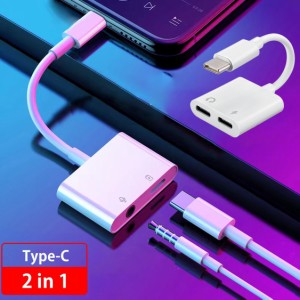  USB C DC 3.5mm イヤホン オーディオ アタブター タイプc イヤホン変換 Aux端子 DAC搭載 PD急速充電 音声通話 4極 対応機種iPad Pro 202