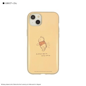 ディズニー Disney IIIIfit iPhone14 Plus 対応 ケース スマホカバー(くまのプーさん)DNG-21PO 送料無料