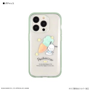 サンリオ IIIIfit Clear iPhone14 Pro/13 Pro 対応 クリアケース スマホカバー(ポチャッコ)SANG-255PC 送料無料