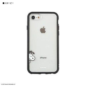 ピーナッツ IIIIfit Clear iPhoneSE(第3世代/第2世代)/8/7/6s/6対応ケース スマホカバー(スヌーピー)SNG-666B 送料無料