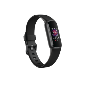 Fitbit Luxe ブラック グラファイト ステンレススチール フィットビット 活動量計 トラッカー 心拍数