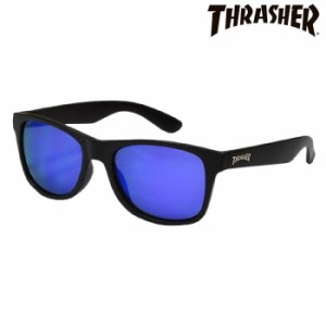 取寄品 正規品 THRASHER スラッシャー サングラス UVカット GLORIA グロリア 1025 BK-BL ユニセックス メンズ レディース 送料無料