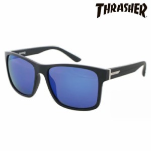 取寄品 正規品 THRASHER スラッシャー サングラス UVカット GAIL ゲイル 1023 BK-BL ユニセックス メンズ レディース 送料無料