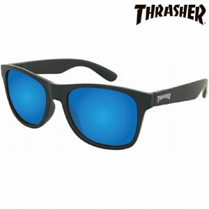 取寄品 THRASHER スラッシャー サングラス UVカット 偏光ミラーレンズ RADICAL ラディカル 1013MR BK-BL ユニセックス メンズ レディース