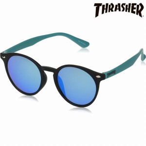 取寄品 THRASHER スラッシャー サングラス UVカット KIDS キッズ SHINE シャイン K021 BK/TBL ユニセックス メンズ レディース