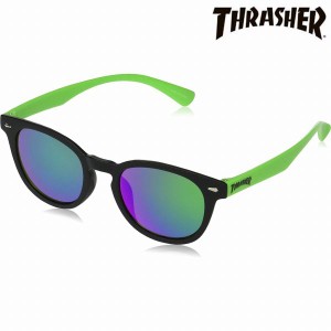 取寄品 THRASHER スラッシャー サングラス UVカット KIDS キッズ NOBLE ノーブル K022 BK/GN ユニセックス メンズ レディース