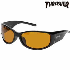 取寄品 THRASHER スラッシャー サングラス UVカット 偏光レンズ BRAVE ブレイブ 1038 BK-YLP ユニセックス メンズ レディース 送料無料